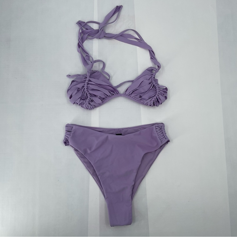 Kendal + Kylie Purple Bikini Set
